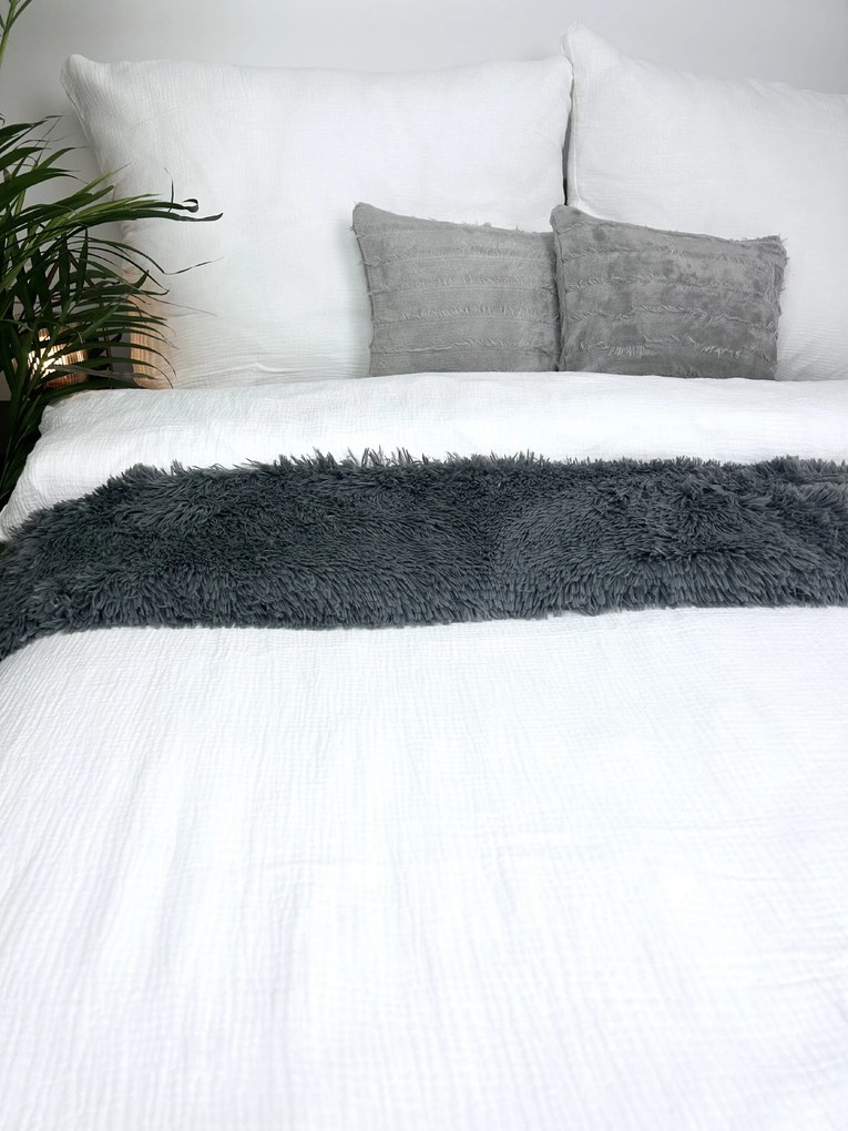 Mušelínové obliečky Biele 140x200/70x90 cm – 100 % bavlna