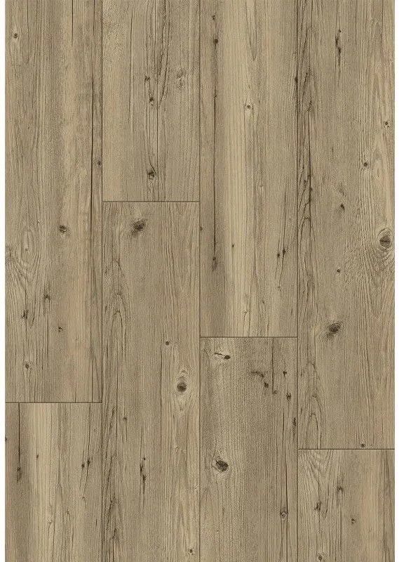Mexen Arlington vinylové panely 1240 x 182 mm SPC 6,5 mm, podložka IXPE 1,5 mm, 4 V-Fuga, Sosna - F1078-1240-182-505-4V1-04