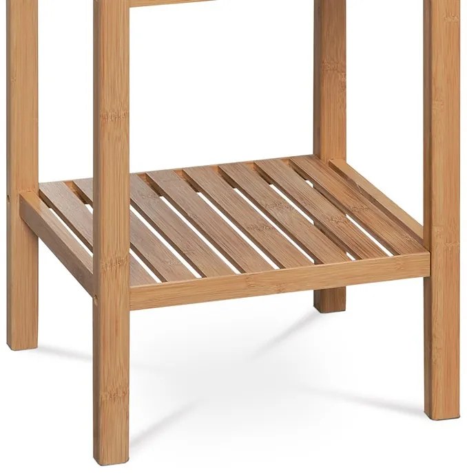 Autronic BONTEC Regál, masív, hnedá, DR-011-5 Farba: Prírodné