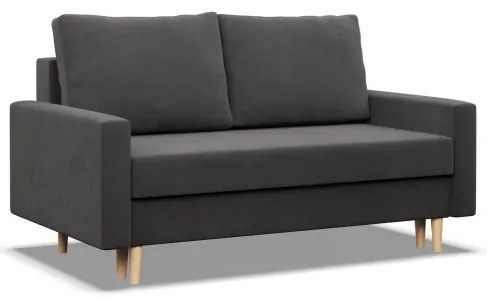 Dvojmiestna pohovka BLANK Comfort rozkladacia, sivá