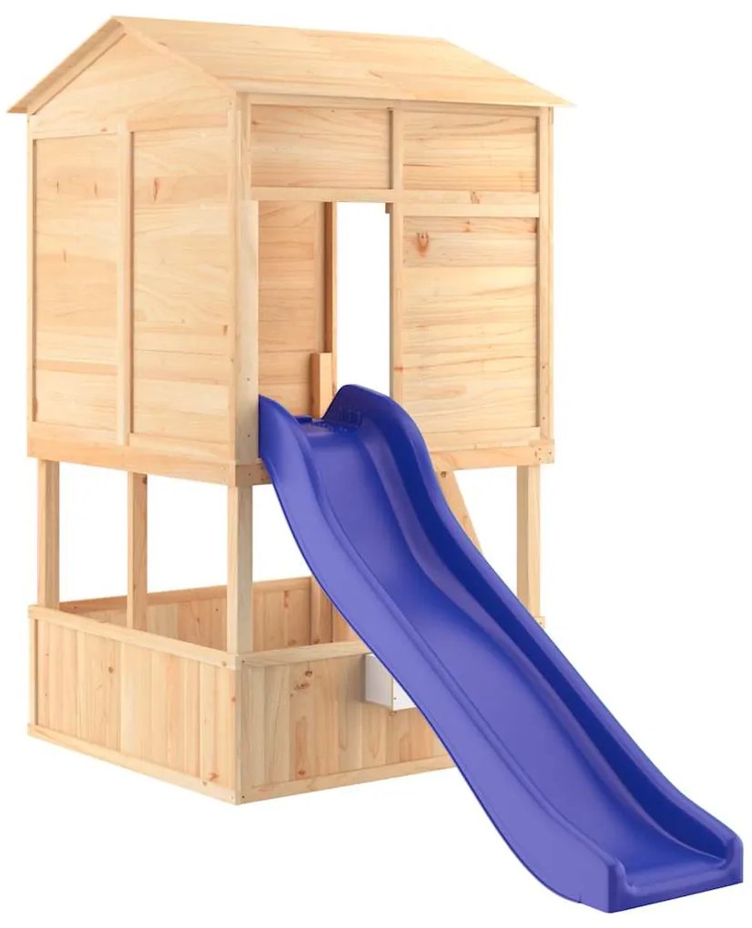 Vonkajšia súprava na hranie masívna jedľa