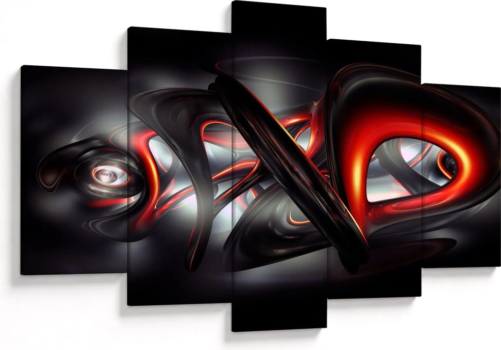 Obraz abstrakcie (150x105 cm)