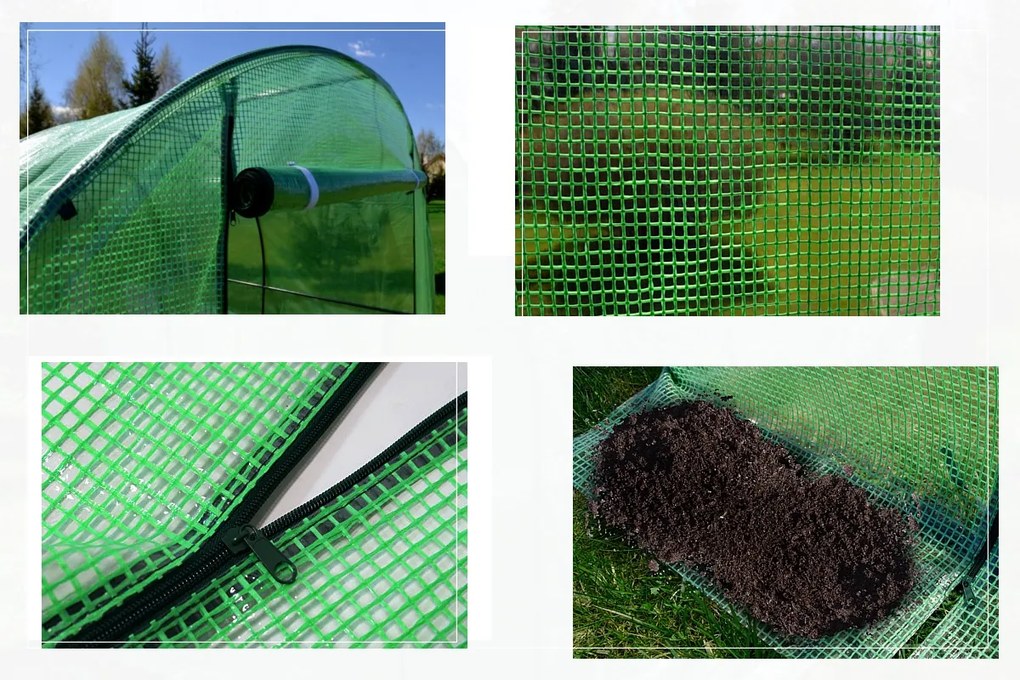 Foxigy Záhradný fóliovník 2x4m s UV filtrom STANDARD