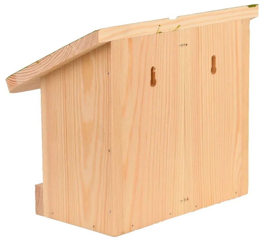 Kŕmidlo pre vtákov z masívnej borovice Esschert Design Diapozitiv, dĺžka 23 cm