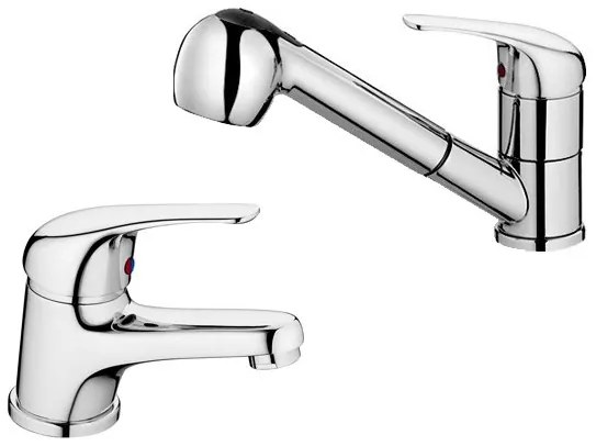 Aqualine, AQUALINE 40 nástenná sprchová batéria, chrómová, 52119