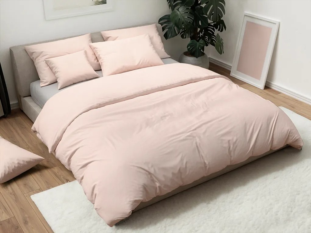 Bavlnené obliečky LÍNIA PINK ružové Rozmer obliečky: 70 x 90 cm | 140 x 200 cm