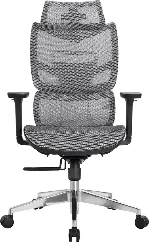 Ergonomická sieťovaná kancelárska stolička MOSH Airflow 690 – čierno-biela
