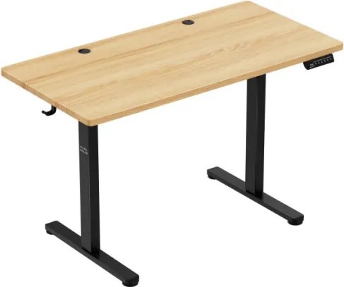 Elektrický výškovo nastaviteľný stôl Mark Adler Leader 6.9 Dub Craft / čierny