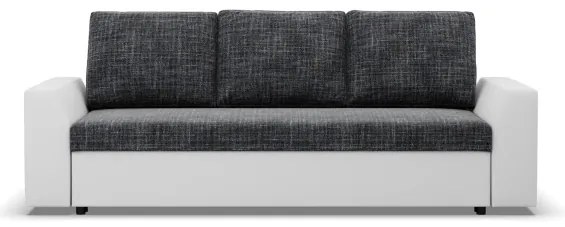 Trojmiestna rozkladacia sedačka LUGO popolová / biela