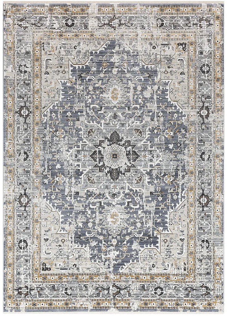 Koberce Breno Kusový koberec PRIME 601/silver, strieborná, viacfarebná,120 x 170 cm