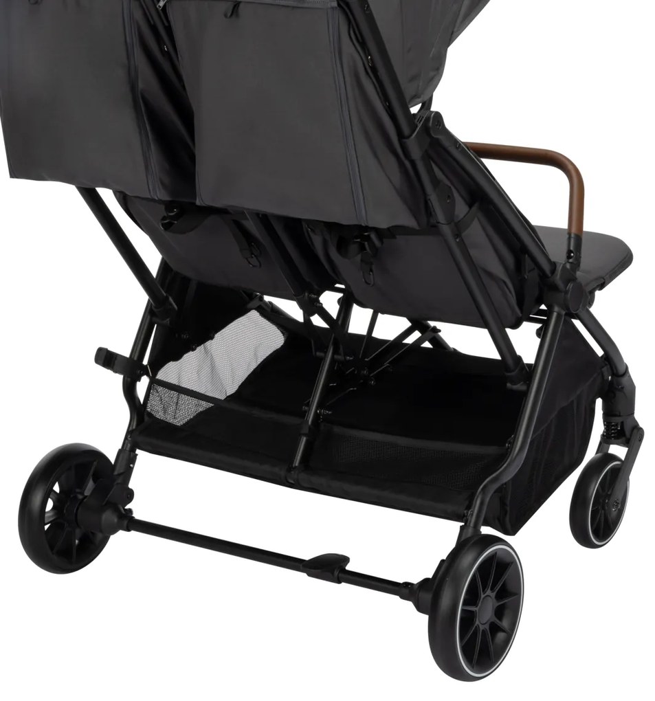 Kočík pre dvojčatá Mane MIneral Graphite
