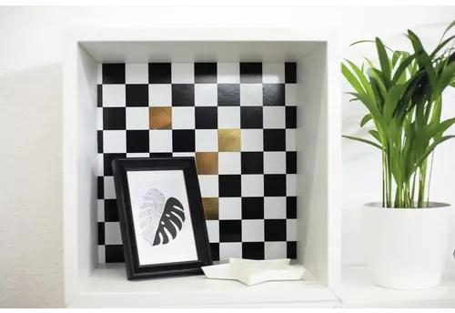 Samolepiaca fólia d-c-fix® so šachovnicovým dekorom 45x200 cm