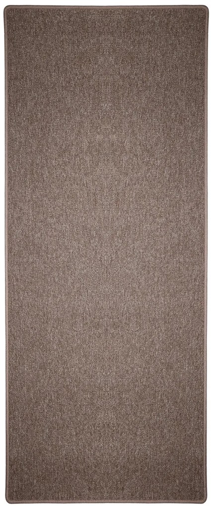 Vopi, Behúň na mieru Astra hnedý, šíre 150 cm, hnedá, chodba / predsieň