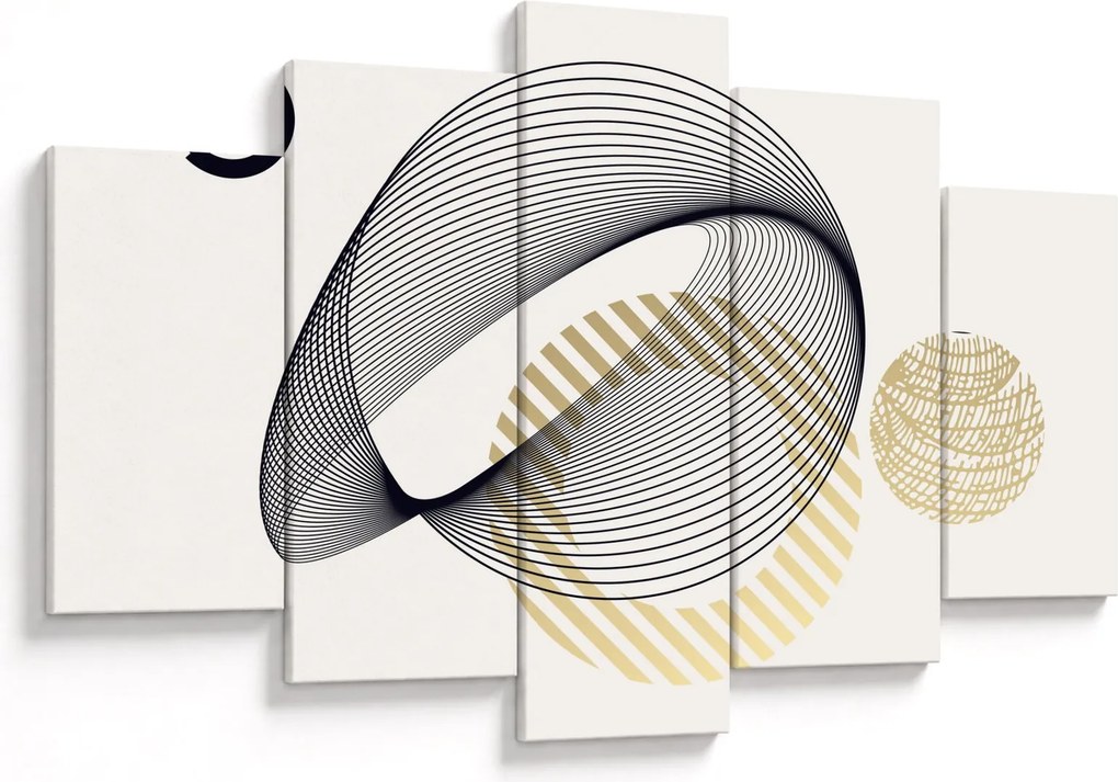 Obraz - Geometrické tvary N⁰3 (150x105 cm)