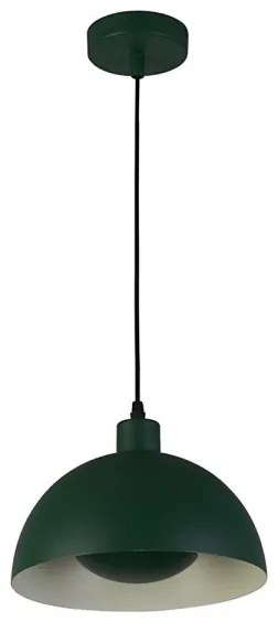 Searchlight 35411GR - Luster na lanku MARS 1xE27/60W/230V, priemer 40 cm, zelený