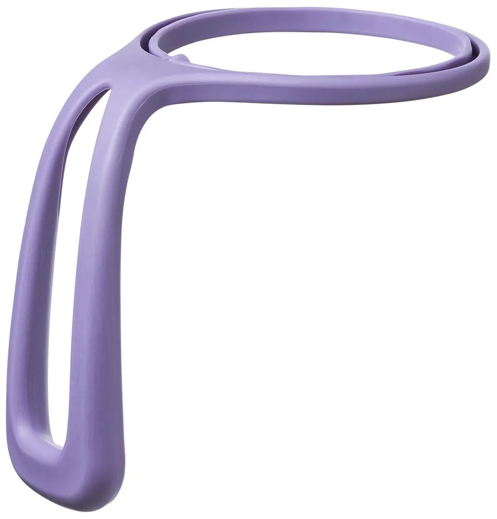 Antikorová termofľaša so slamkou 1 l - fialová