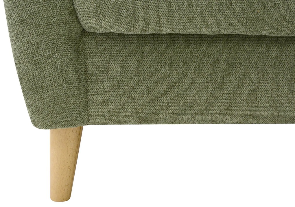 FINES zelené kreslo ušiak Aladin