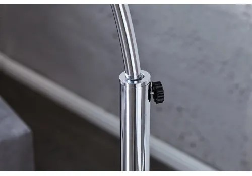 Stojaca lampa 21067 Oblúková Lesklý chróm - Komfort-nábytok