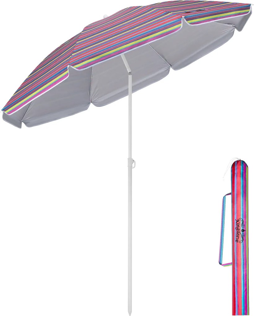 Plážový slunečník Williams 200 cm vícebarevný