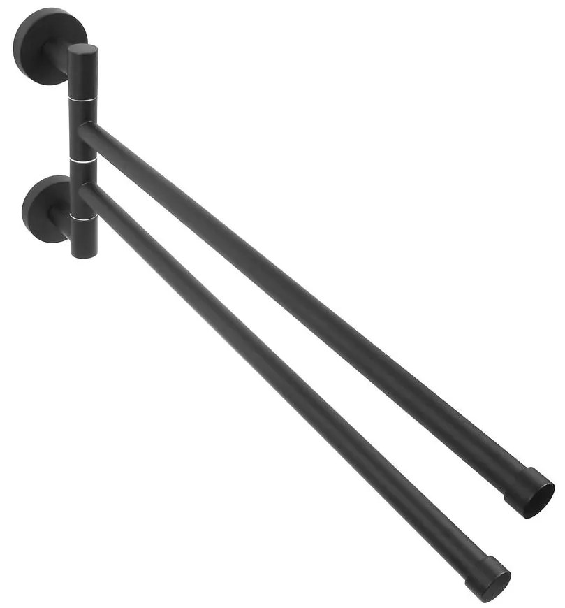 Dvojramenný vešiak carbon čierny CKB-7410 99