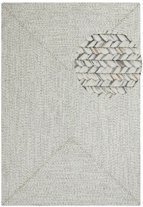 Koberec Hanse Home Braided Trenzado melanž, svetlý