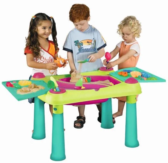 Keter Creative Fun Table zelený / fialový