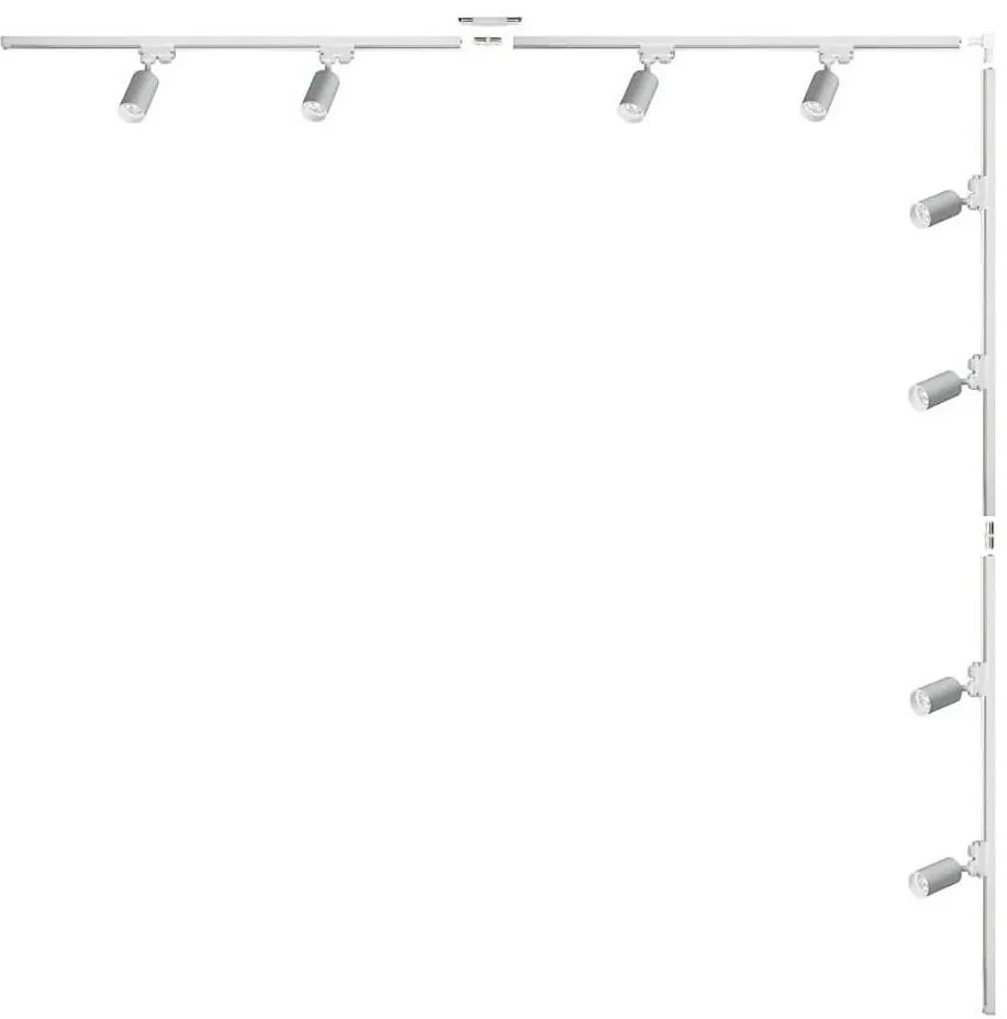 Zuma Line 3583 - Bodové svietidlo v lištovom systéme TUBE 8xGU10/35W/230V biela