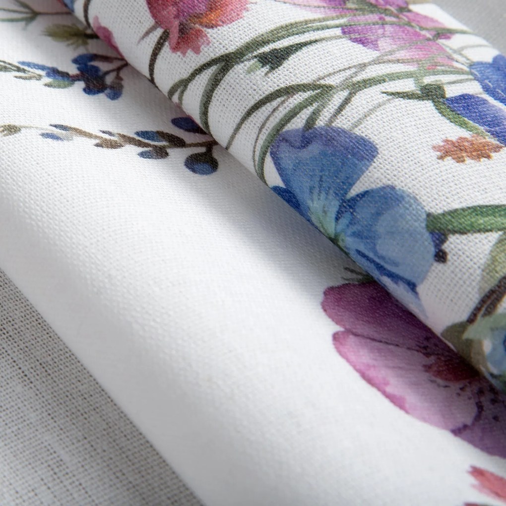 OBRUS RUBY 220X140 CM KVETY