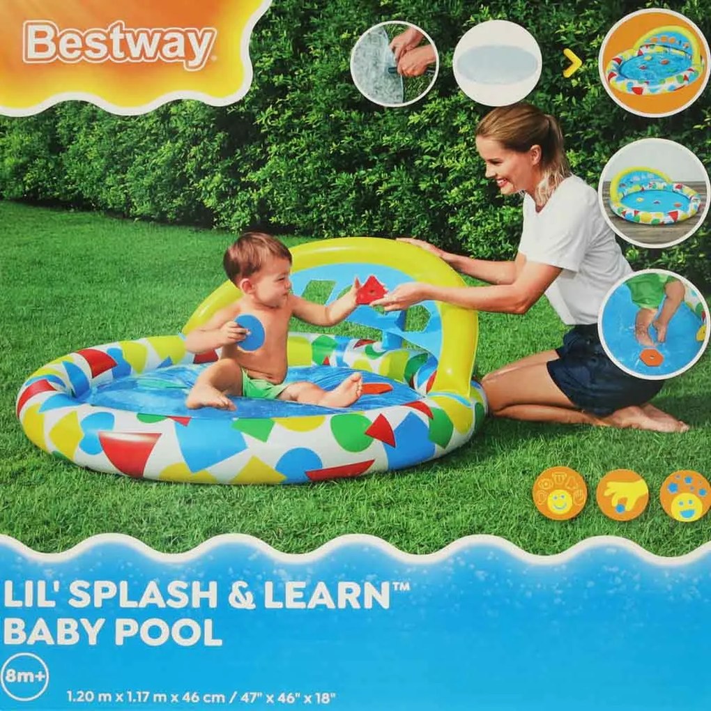 IKO Detský bazén BESTWAY 52378 s triedičom