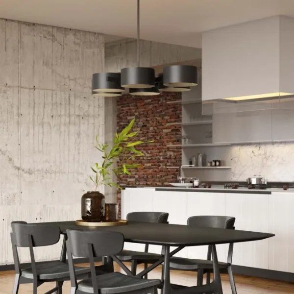 Westinghouse 63688 - Luster na tyči ZARO 6xE27/60W/230V