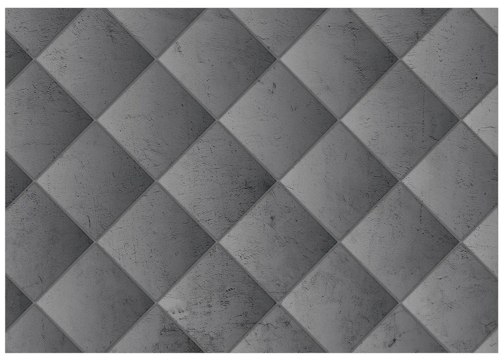 Artgeist Fototapeta - Concrete Geometry - Second Variant Veľkosť: 196x140, Verzia: Samolepiaca