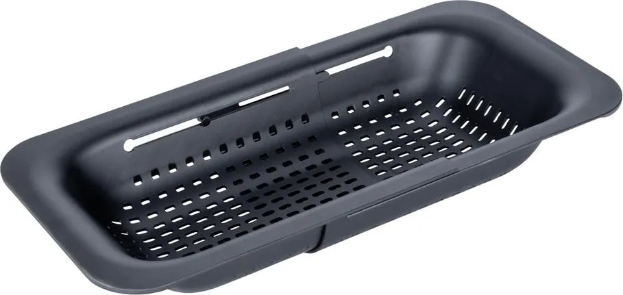 Plastový cedník Black Outdoor Kitchen Sivo – Wenko