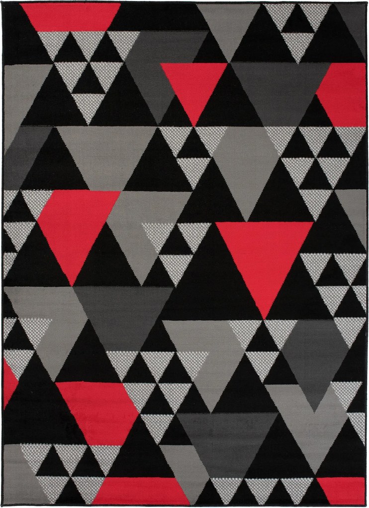 TA Koberec Z900E BLACK MAYA PP ESM Sivý Obdĺžnikový Rozmer: 250x350 cm