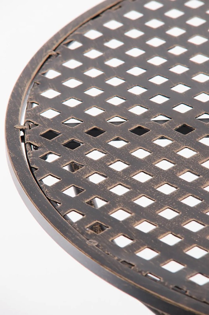 Kovový stôl GS13436802 - Bronzová