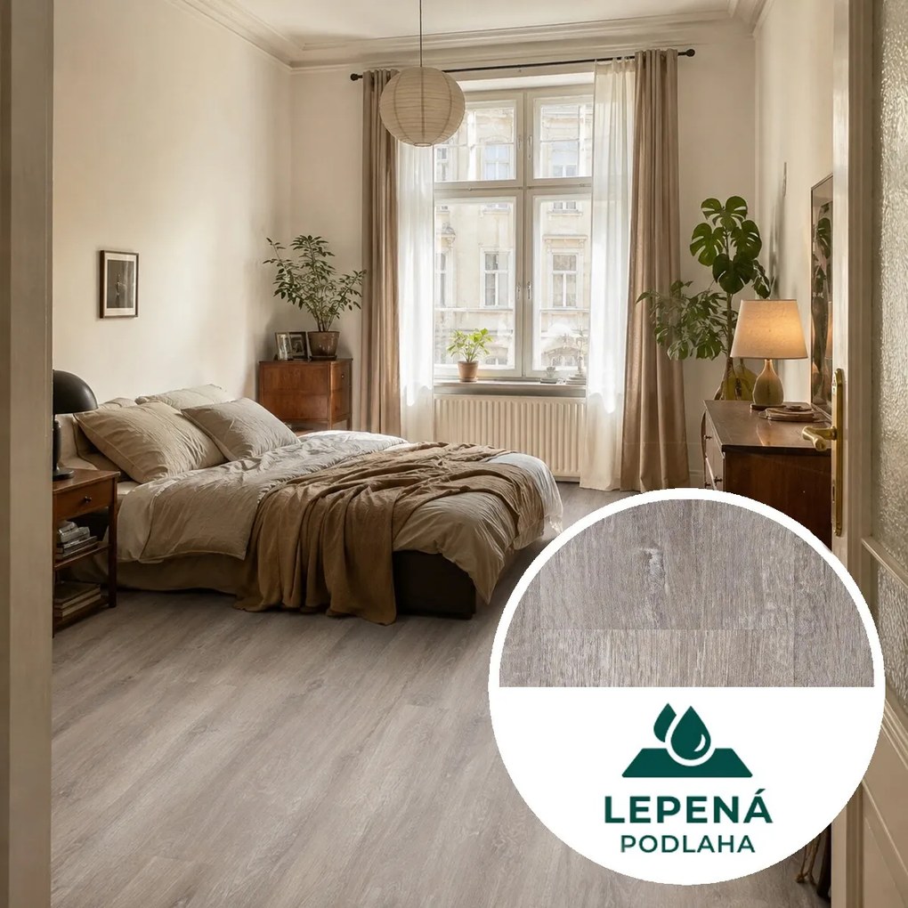 Egibi, Vinylová podlaha lepená Canadian Design Regina DRY BACK, 914,4 x 152,4 mm