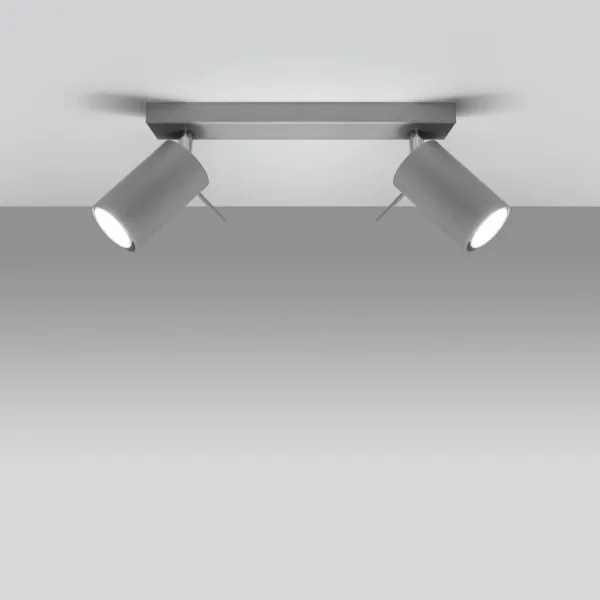 Sollux SL.0450 - Stropné bodové svietidlo RING 2xGU10/10W/230V