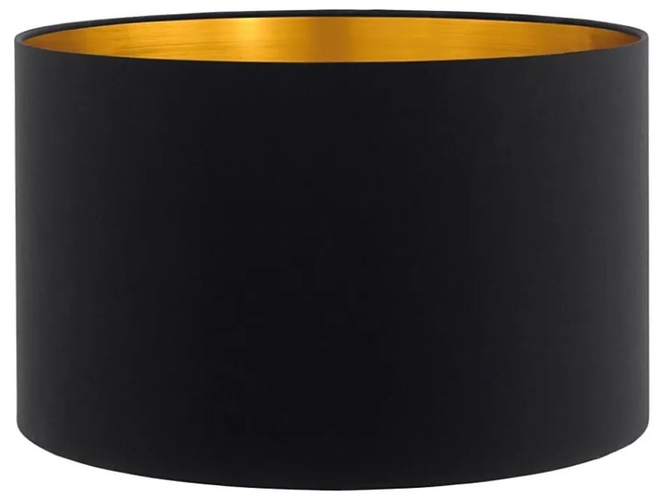 Eglo 32486 - Univerzálne tienidlo TUNJA E27 pr. 38 cm čierna/medená