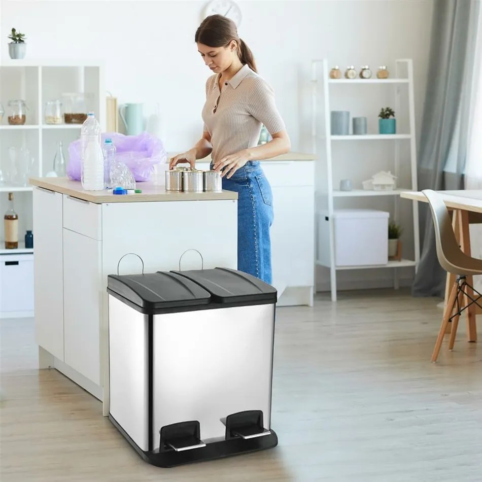 Orion Odpadkový kôš DUO, 2 x 30 l, 60 l