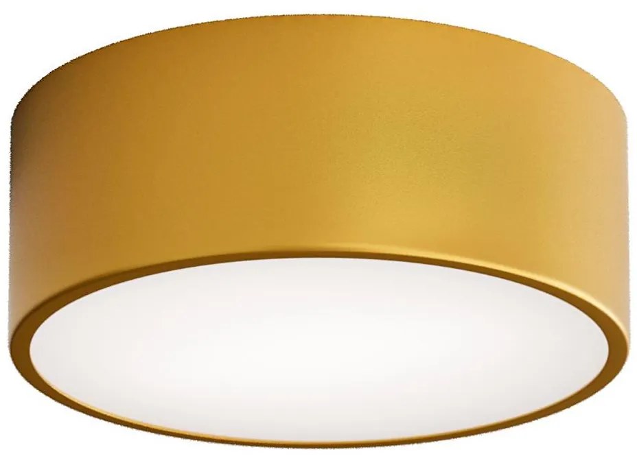 Kúpeľňové stropné svietidlo so senzorom CLEO 1xE27/24W/230V pr. 20 cm IP54 zlaté