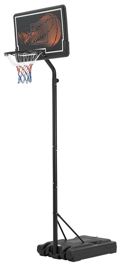 InternetovaZahrada Basketbalový kôš s kolieskami - 255-305 cm