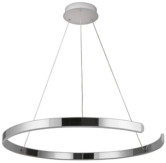 LED Stmievateľný luster na lanku LED/100W/230V 3000-6500K + diaľkové ovládanie