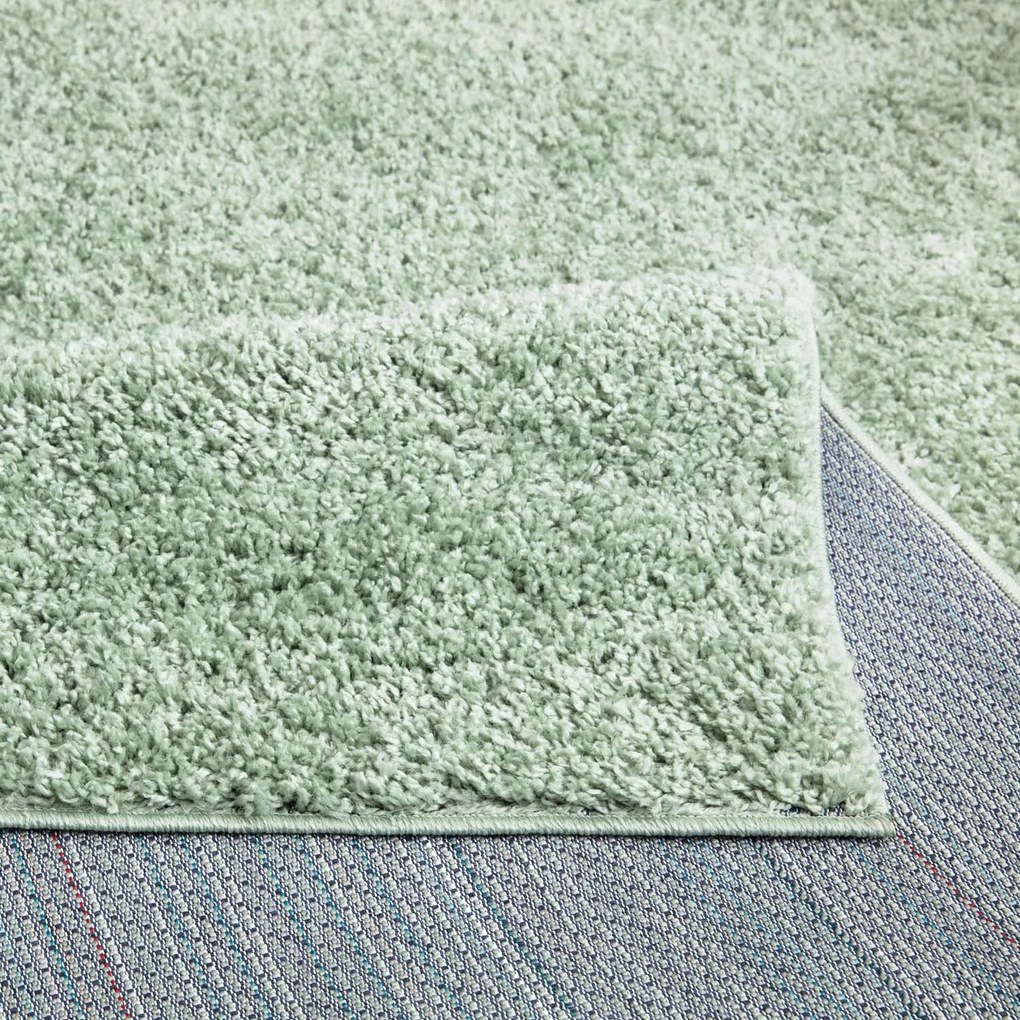 Dekorstudio Shaggy koberec CITY 500 zelený Rozmer koberca: 60x110cm