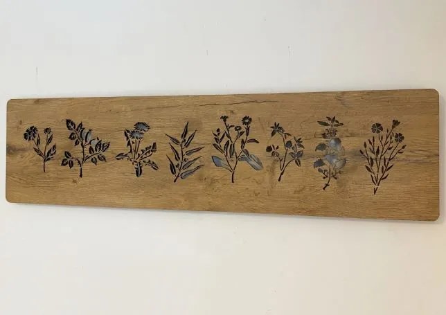 Svietiaci obraz Bylinky na batériu