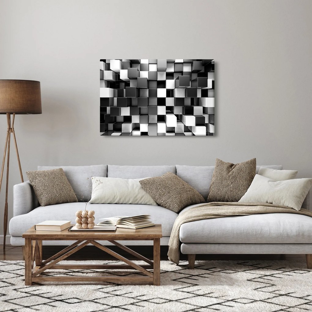 Obraz - Kocky (90x60 cm)