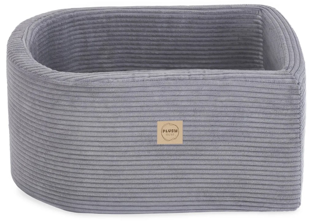 Mini ihrisko (+ bazén a 100 loptičiek), šedé, prémiový menčester