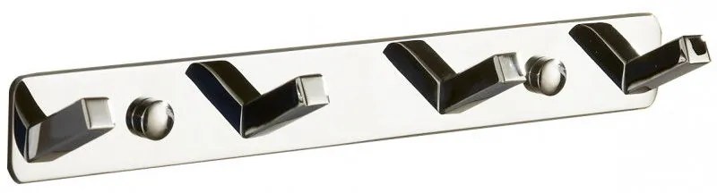 Mexen príslušenstvo, Vešiak na uteráky 4-háčiky, chróm, 709174-00