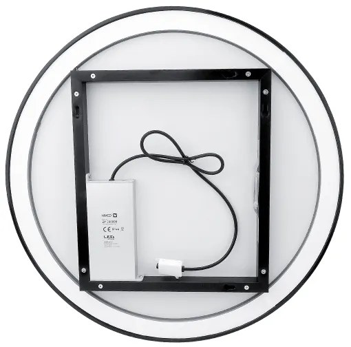 NIMCO ZPC 28000RVX-90 - kúpeľňové LED zrkadlo 3000–6500 K Ø 60 cm IP44