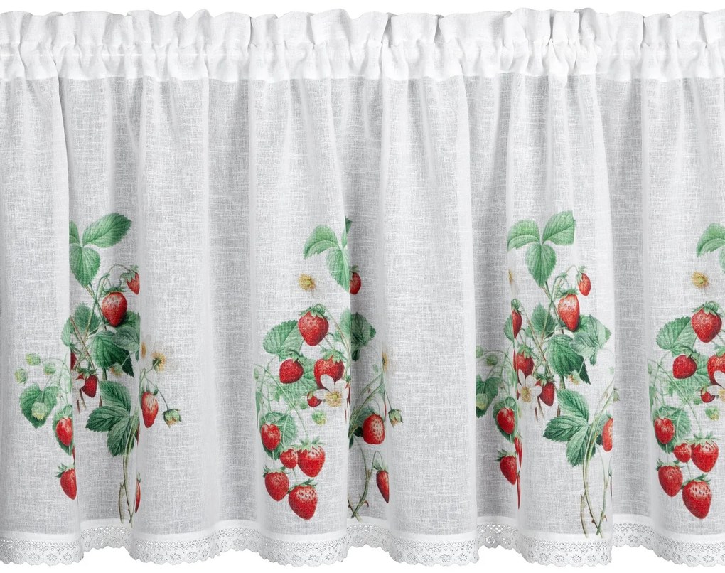 KRÁTKA ZÁCLONA NA PÁSKE KSENIA 150X60 CM VIACFAREBNÁ