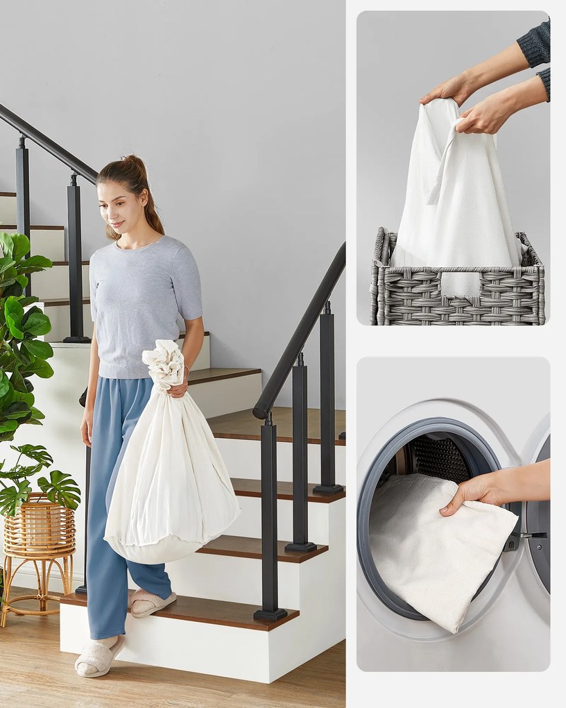 Kôš na bielizeň na kolieskach Darlene 140 l