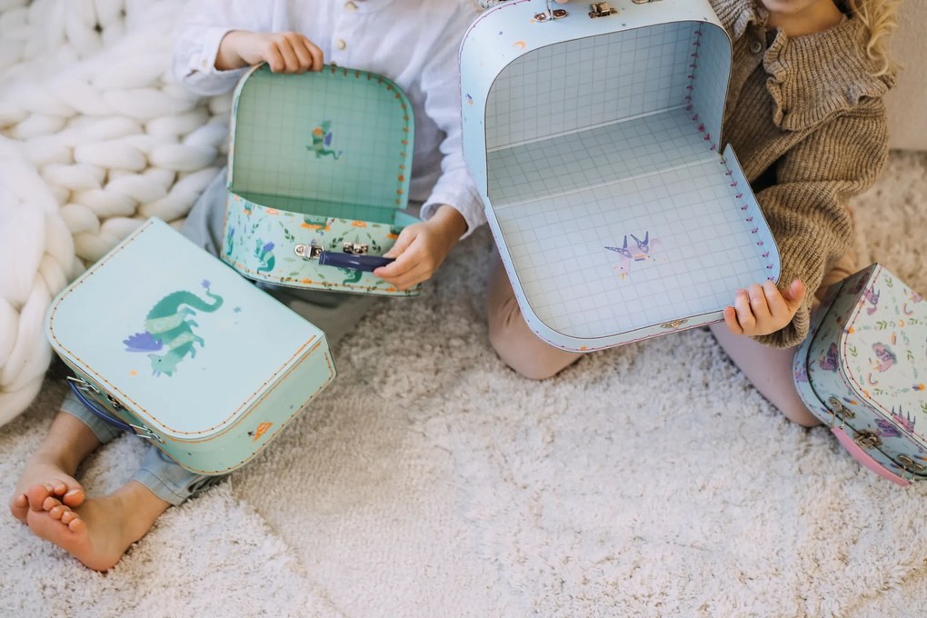 Bella Rose Detský kufrík Drak – set 2 ks
